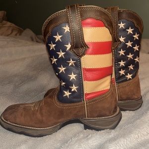 Durango American flag boots